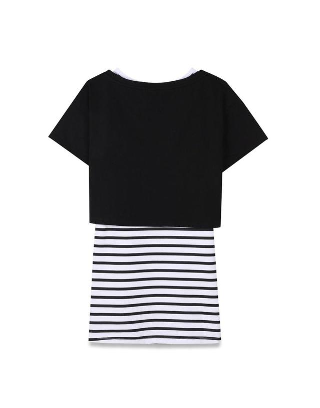 소니아 리키엘 [해외직구] 25 S/S 소니아 라키엘 티셔츠 WITH 드레스 셋 (KIDS 상품) A00272K_09B B0041617388 착용컷