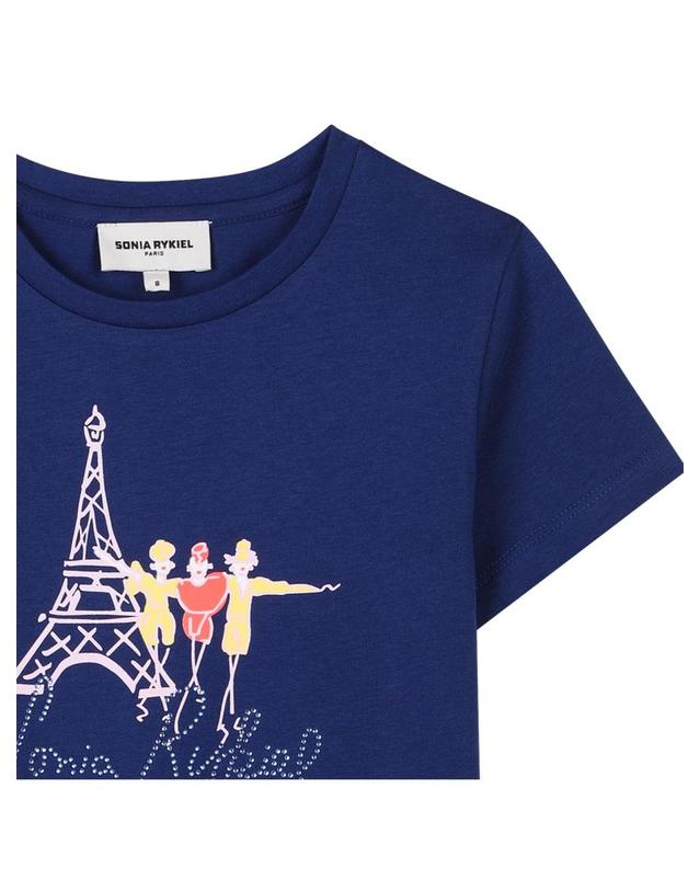 소니아 리키엘 [해외직구] 25 S/S 소니아 라키엘 티셔츠 (KIDS 상품) A00308K_843 B0041657033 착용컷