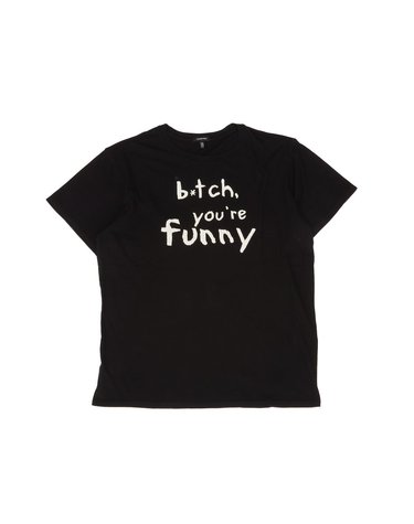 [해외직구] 26 F/W 알13 티셔츠 YOURE FUNNY 네라 R13WK001K159A_/BLA B0742174733