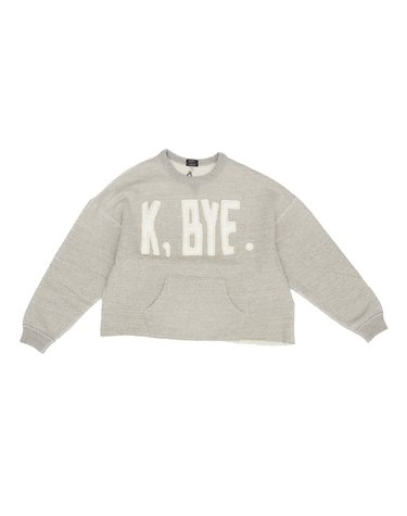 [해외직구] 26 F/W 알13 맨투맨 K BYE GRIGIA R13WK358K157H/HEG B0742237360