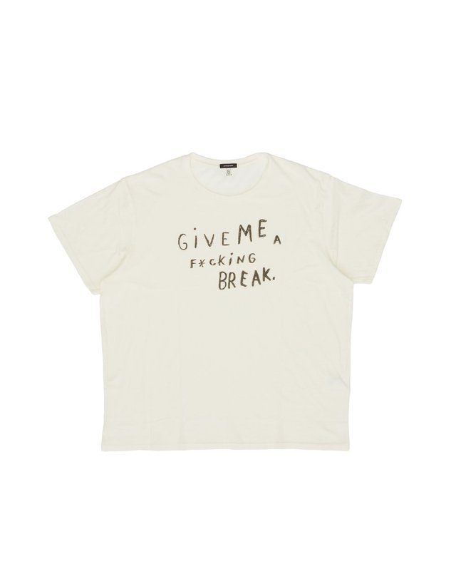 알13 [해외직구] 26 F/W 알13 GIVE ME A 브레이크 보이 T R13WK001K153B/ECW B0742066055 착용컷