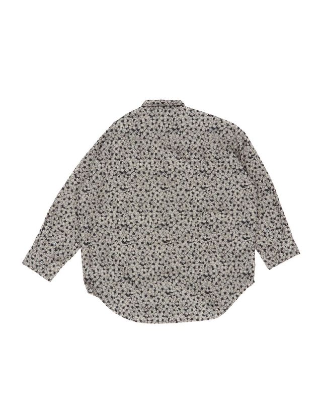알13 [해외직구] 26 F/W 알13 와이셔츠 STAMPATA 인 꼬또네 네라 R13WR004R969B/BWF B0742307930 착용컷