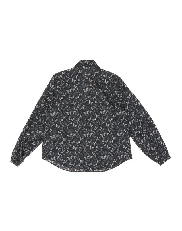 알13 [해외직구] 26 F/W 알13 와이셔츠 STAMPATA 인 꼬또네 네라 R13WR757R964B/BWB B0742307929 착용컷