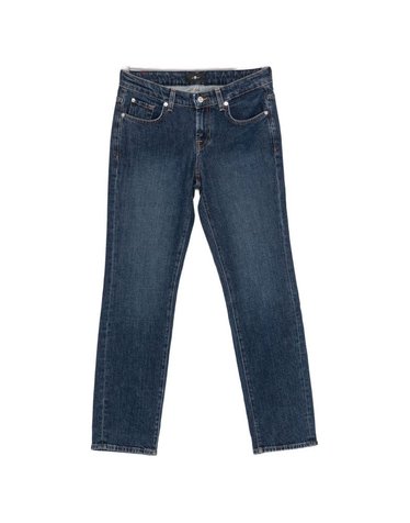 [해외직구] 세븐진 7 FOR ALL MANKIND 로우 시가렛 데님 진 7U7E0C10U71BM B0712287263