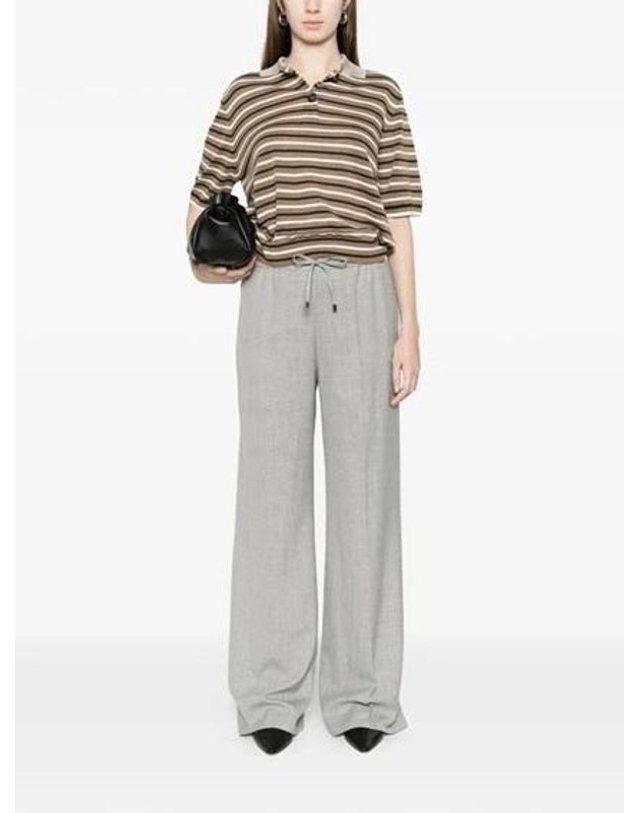 베르위치 [해외직구] 베르위치 팔라쪼 팬츠 PATRIZIAJOGLP184U GREY B0171950251 착용컷