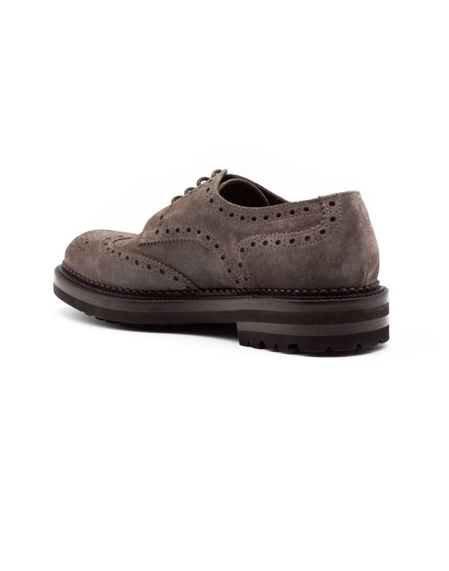 그린조지 [해외직구] 그린죠지 DOVEGRAY 스웨이드 FULLBROGUE 더비 슈즈 2011180 B0302247329 착용컷