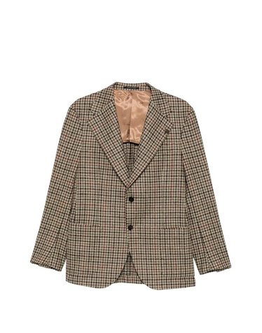[해외직구] 가브리엘라 파시니 CHECKPATTERN PEAKLAPELS 블레이저 2741625421 B0192313744