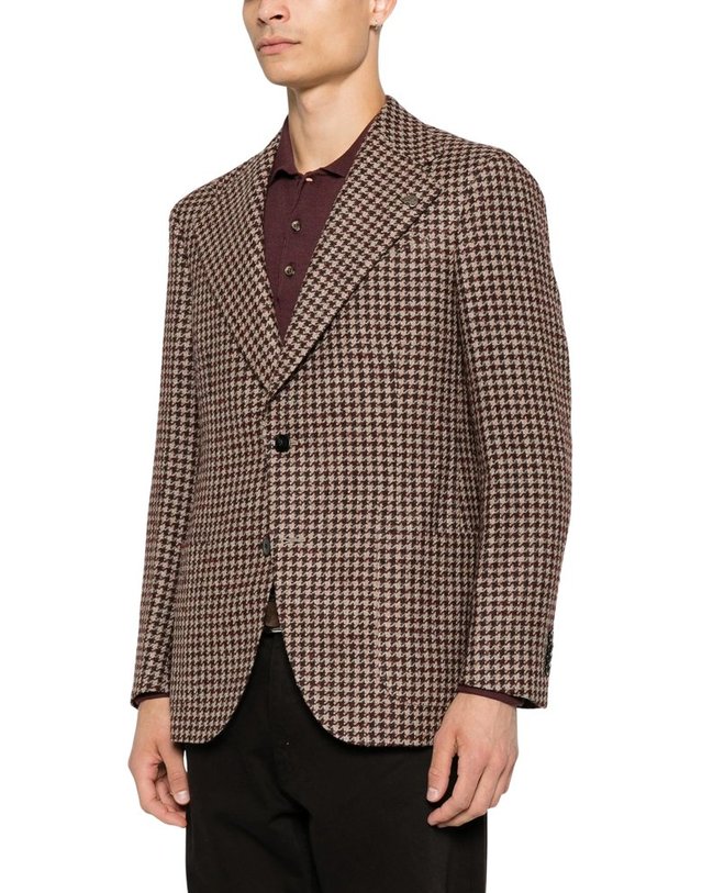 가브리엘파시니 [해외직구] 가브리엘라 파시니 HOUNDSTOOTHPATTERN NOTCHEDLAPELS 자켓 2741625641 B0192313776 착용컷