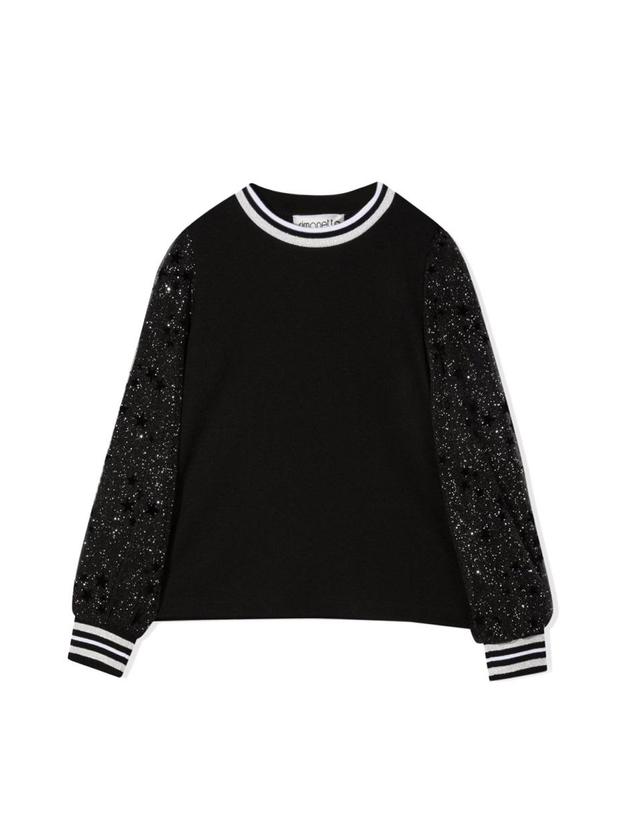 시모네따 [해외직구] 21 F/W 시모네타 셔츠 콘 MANICHE 인 튈 (KIDS 상품) 1P5090K_J0035930 B0041541325 착용컷
