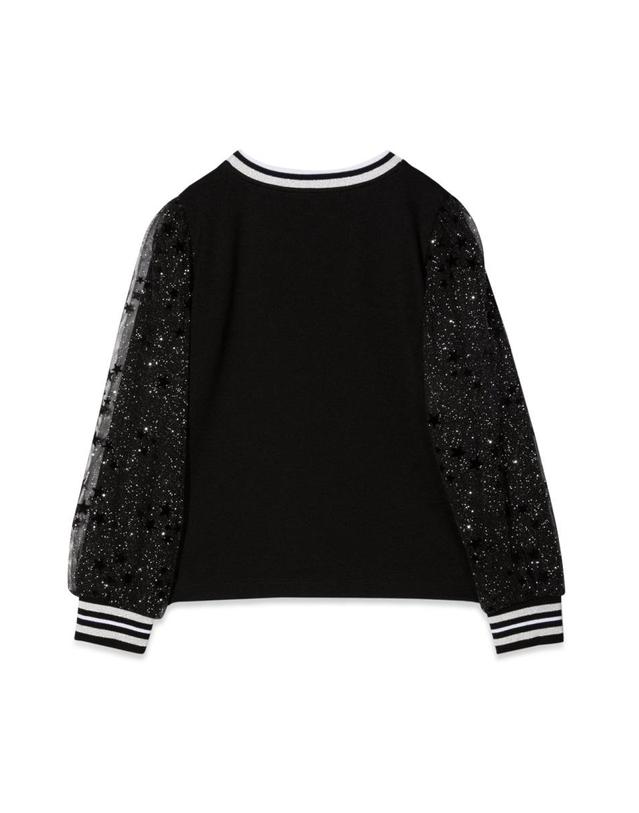 시모네따 [해외직구] 21 F/W 시모네타 셔츠 콘 MANICHE 인 튈 (KIDS 상품) 1P5090K_J0035930 B0041541325 착용컷