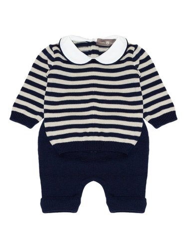 [해외직구] 리틀베어 투피스 NEWBORN OUTFIT 퓨어 버진 울 (KIDS 상품) 4114BLUBURRO B0302263203