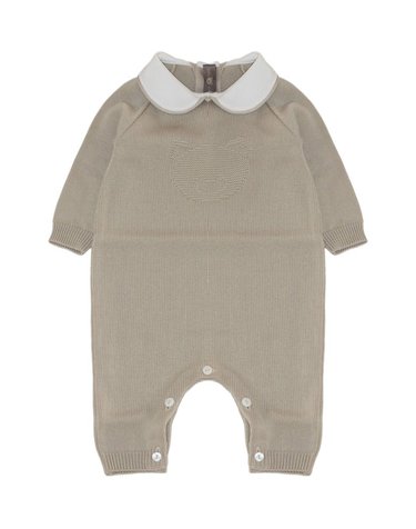 [해외직구] 리틀베어 BUTTERBEIGE 퓨어 버진 울 ONESIE (KIDS 상품) 4134BURRO B0302263200