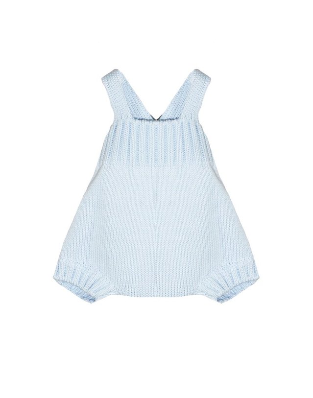 리틀베어 [해외직구] 리틀베어 라이트 블루 코튼 저지 ROMPER (KIDS 상품) 3022CIELO B0302035077 착용컷