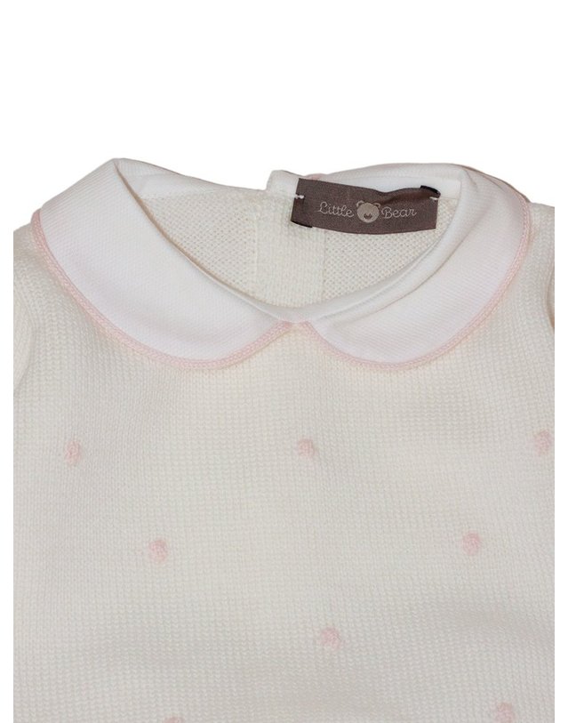 리틀베어 [해외직구] 리틀베어 투피스 NEWBORN OUTFIT MADE 오브 퓨어 버진 울 (KIDS 상품) 4109LATTECIPRIA B0302263204 착용컷