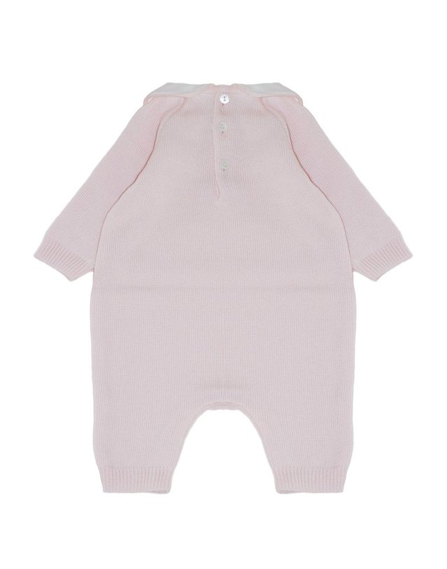 리틀베어 [해외직구] 리틀베어 POWDERPINK 퓨어 버진 울 ONESIE (KIDS 상품) 4134CIPRIA B0302263201 착용컷