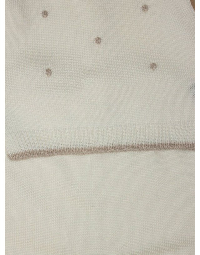 리틀베어 [해외직구] 리틀베어 투피스 NEWBORN OUTFIT MADE 오브 퓨어 버진 울 (KIDS 상품) 4109LATTEBURRO B0302263206 착용컷