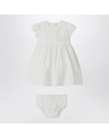 [해외직구] 25 S/S 일구포 화이트 드레스 WITH 퀼로트 인 비스코스 포플린 (KIDS ) P25VM790R0004-BCO-010 B0051854611