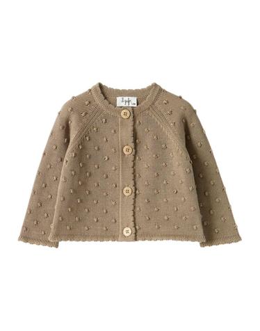 [해외직구] 일구포 브라운 코튼 가디건 (KIDS 상품) A25GGF0003EM109175 B0301865889