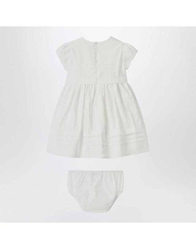 일구포 [해외직구] 25 S/S 일구포 화이트 드레스 WITH 퀼로트 인 비스코스 포플린 (KIDS ) P25VM790R0004-BCO-010 B0051854611 착용컷