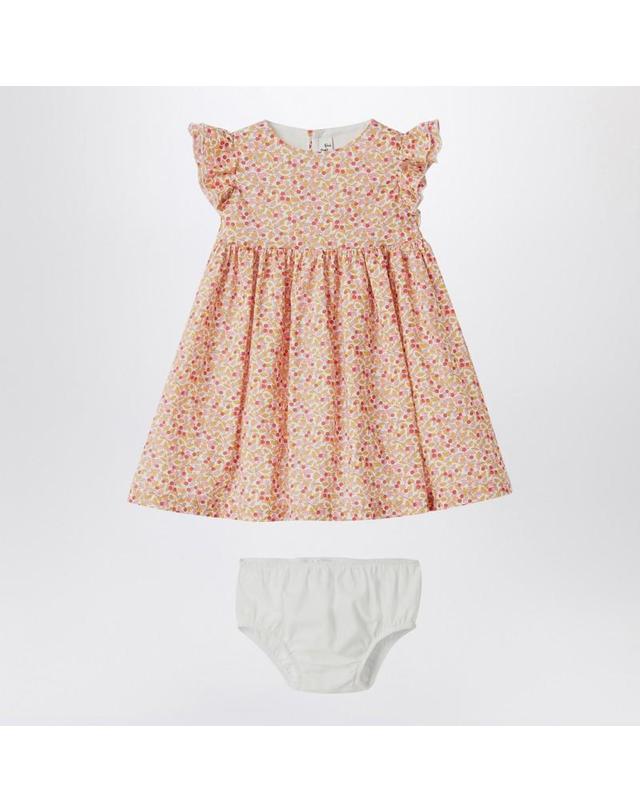 일구포 [해외직구] 25 S/S 일구포 APRICOT 드레스 WITH 퀼로트 인 LIBERTY 패브릭 (KIDS ) P25VM791C4139-ACO-249 B0051854613 착용컷