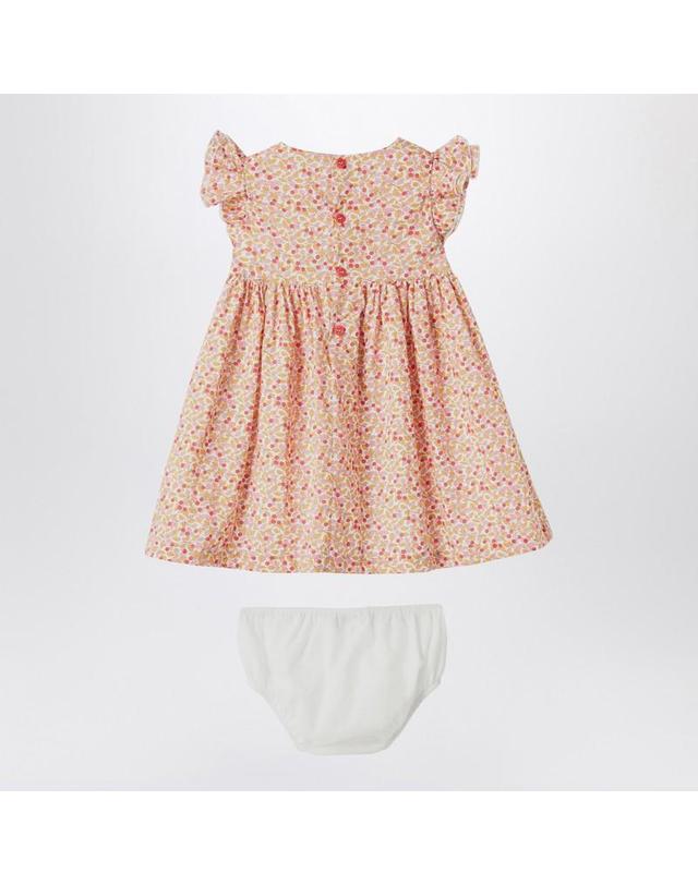 일구포 [해외직구] 25 S/S 일구포 APRICOT 드레스 WITH 퀼로트 인 LIBERTY 패브릭 (KIDS ) P25VM791C4139-BCO-249 B0051854614 착용컷