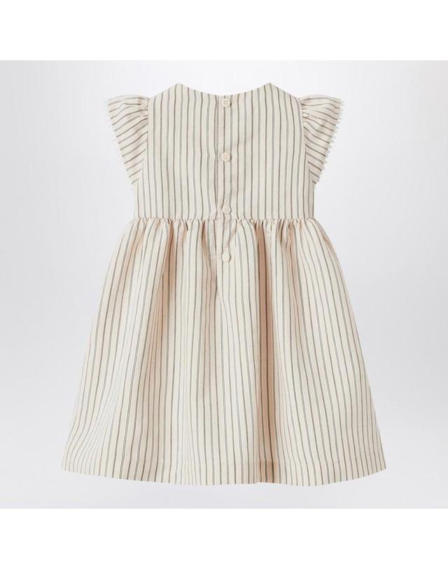 일구포 [해외직구] 25 S/S 일구포 스트라이프 드레스 WITH 러플 (KIDS ) P25VM782R1000-ACO-304 B0051854836 착용컷