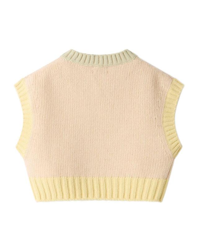 일구포 [해외직구] 일구포 핑크 울 조끼 (KIDS 상품) A25GGL0003EM2203024 B0301865890 착용컷
