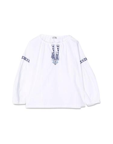 [해외직구] 22 S/S 일구포 화이트블루 MLONG 셔츠 (KIDS 상품) P22CL222C0031K_0149 B0040187297
