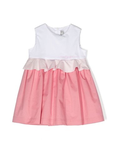 [해외직구] 23 S/S 일구포 투톤 슬리브리스 드레스 (KIDS 상품) P23VA300C0046B_0132 B0040209140