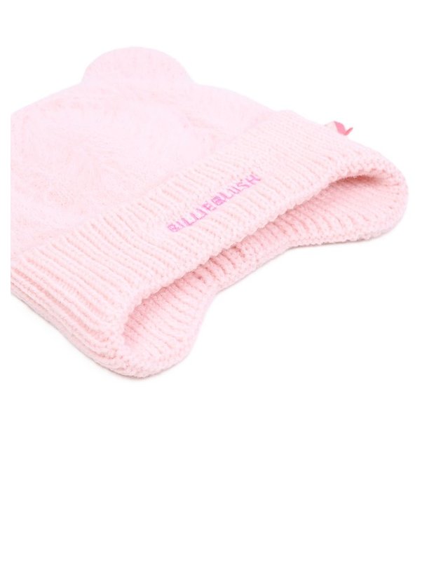 빌리블러쉬 [해외직구] 빌리블러쉬 핑크 울 모자 (KIDS 상품) U22548475 B0302334134 착용컷