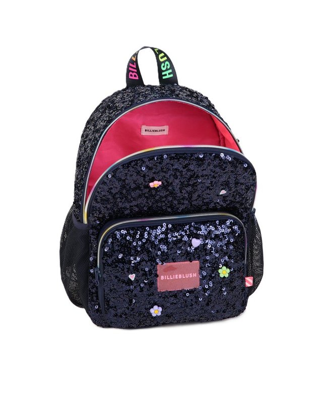 빌리블러쉬 [해외직구] 빌리블러쉬 네이비 블루 백팩 (KIDS 상품) U2253785T B0302334137 착용컷