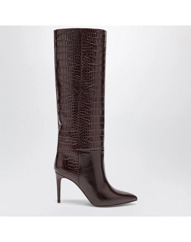 [해외직구] 26 F/W 파리스 텍사스 STILETTO 부츠 85 레드 레더 부츠 PX548XCOCO-RN B0052363287