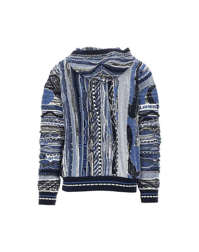 라니우스 [해외직구] 26 F/W 라네우스 맨투맨 인 셔츠 자카드 콘 CAPPUCCIO F6LAMAKH066060 B0132362288 착용컷