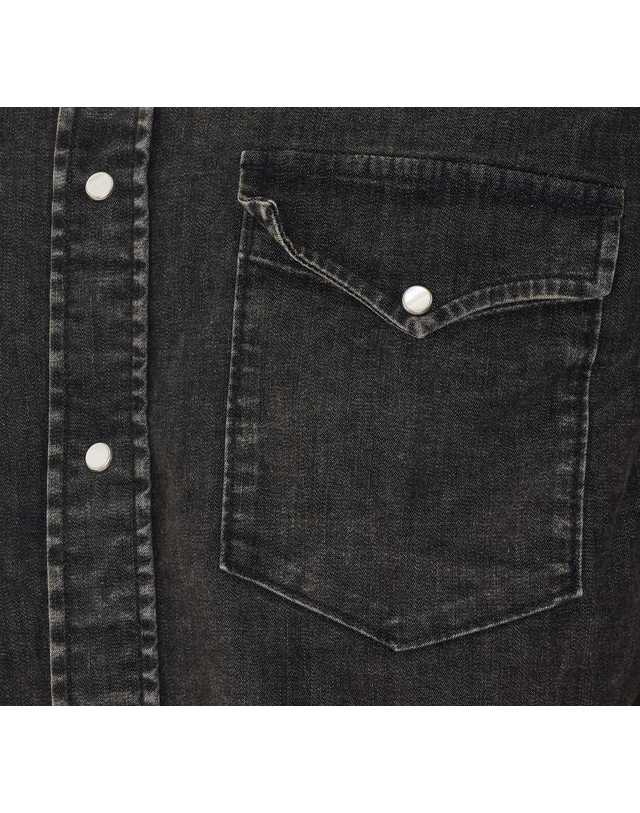 돈덥 [해외직구] 26 F/W 돈답 데님 텍산 셔츠 UC343R/DS0258U MY2999 B0012335345 착용컷