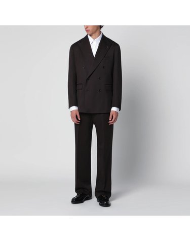[해외직구] 26 F/W 딸리아또레 브라운 더블브레스티드 수트 인 울 2SNY10BNT190048-M1236 B0052259414