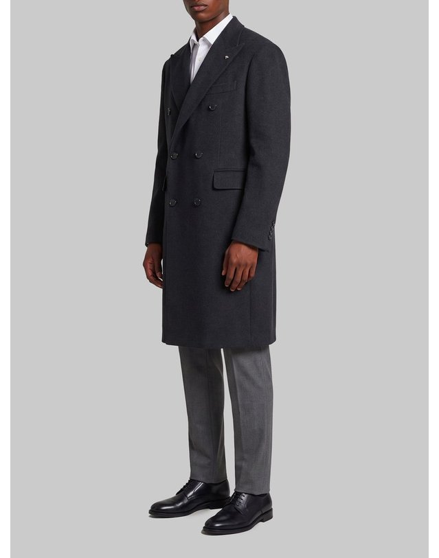 딸리아토레 [해외직구] 26 F/W 딸리아또레 LONDRA PINO LERARIO 더블브레스티드 코트 C-LD10B350002S5057 B0022328415 착용컷