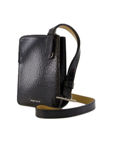 [해외직구] 25 S/S 알렉산더 맥퀸 슬링 크로스바디 ALEXANDER MCQUEEN 레더 블랙 8149181AAUH9769 B0731550002