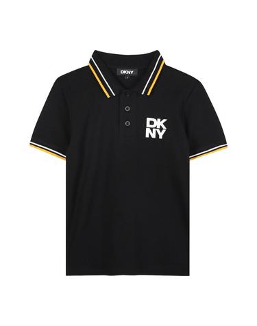 [해외직구] 25 F/W DKNY 숏슬리브 폴로 셔츠 (KIDS 상품) D62441K_09B B0041775166