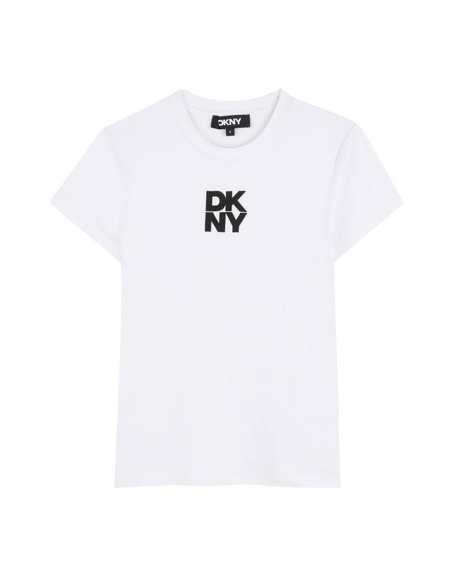 디케이앤와이 [해외직구] 26 S/S DKNY 드레스 티셔츠 (KIDS 상품) D62599K_09B B0042022876 착용컷