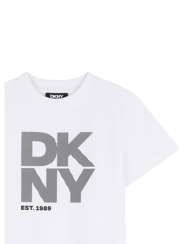 디케이앤와이 [해외직구] 26 S/S DKNY 셋 DA 2 티셔츠 (KIDS 상품) D62544K_M41 B0042022831 착용컷