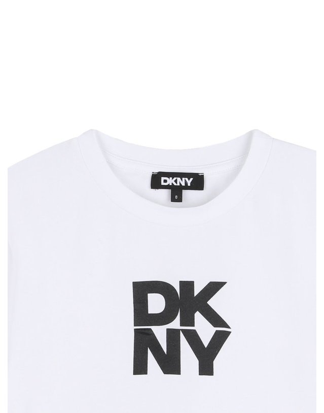 디케이앤와이 [해외직구] 26 S/S DKNY 셋 티셔츠 크롭 레깅스 (KIDS 상품) D62569K_N50 B0042022835 착용컷