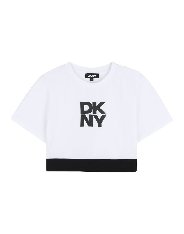 디케이앤와이 [해외직구] 26 S/S DKNY 셋 티셔츠 크롭 레깅스 (KIDS 상품) D62569K_N50 B0042022835 착용컷