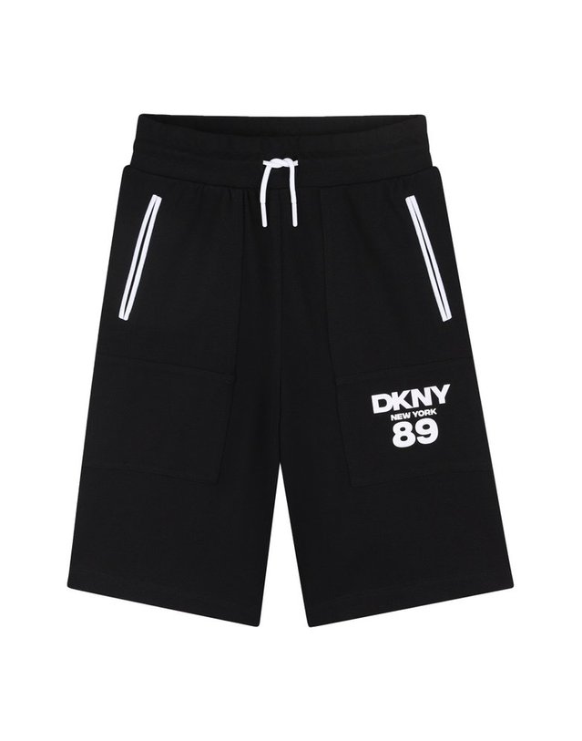 디케이앤와이 [해외직구] 26 S/S DKNY 버뮤다 콘 로고 (KIDS 상품) D62530K_09B B0042022881 착용컷