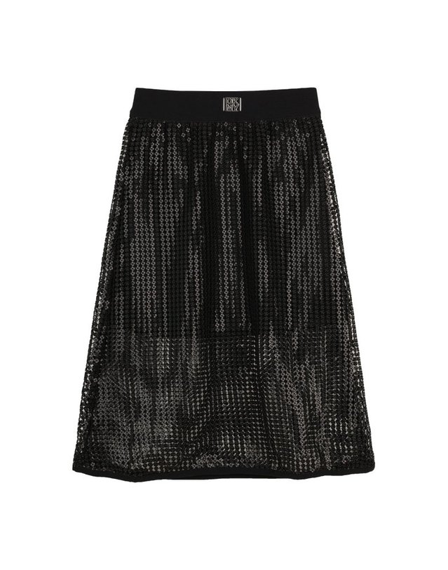 디케이앤와이 [해외직구] 26 S/S DKNY 스커트 WITH 파이에트 (KIDS 상품) D62594K_09B B0042022878 착용컷