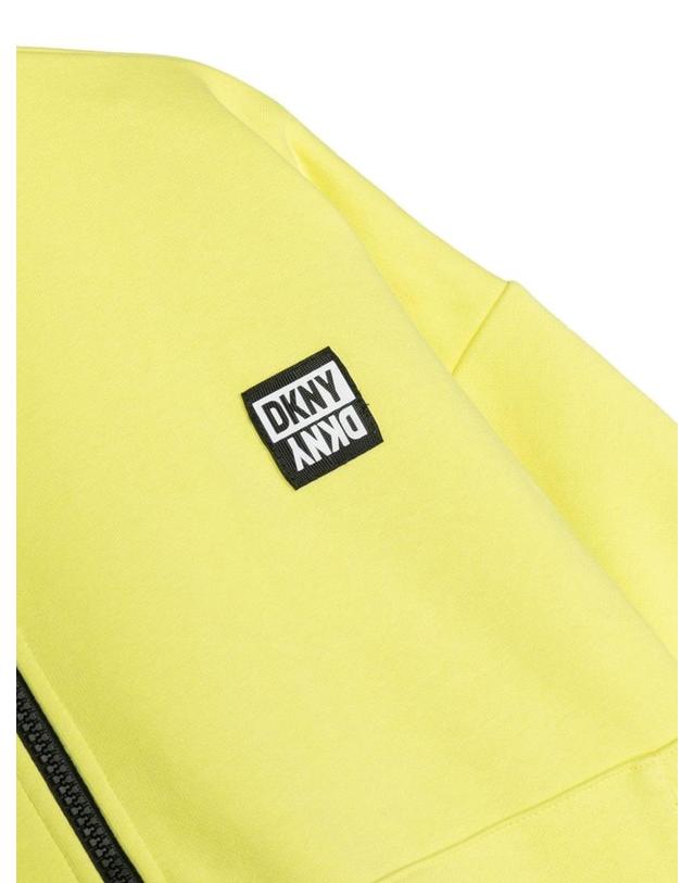 디케이앤와이 [해외직구] 23 S/S DKNY ZIPPERED 쇼츠 슬리브 가디건 (KIDS 상품) D35S99K_549 B0041487242 착용컷
