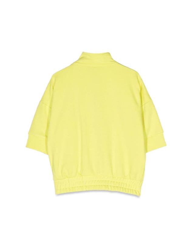 디케이앤와이 [해외직구] 23 S/S DKNY ZIPPERED 쇼츠 슬리브 가디건 (KIDS 상품) D35S99K_549 B0041487242 착용컷