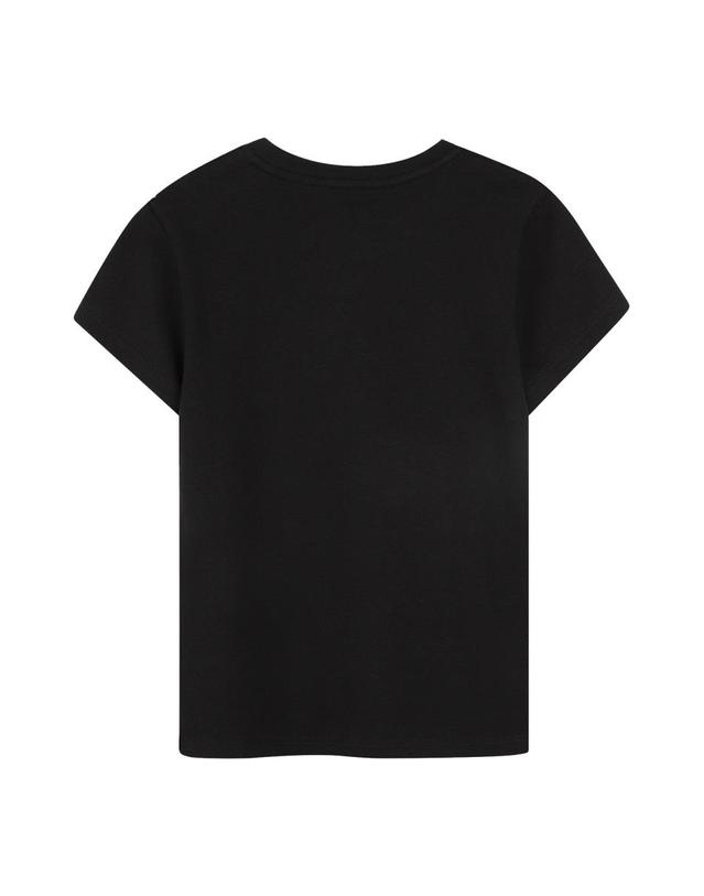 디케이앤와이 [해외직구] 25 S/S DKNY 티셔츠 (KIDS 상품) D62304K_09B B0041655112 착용컷