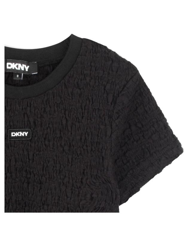 디케이앤와이 [해외직구] 25 S/S DKNY 티셔츠 (KIDS 상품) D62310K_09B B0041655119 착용컷