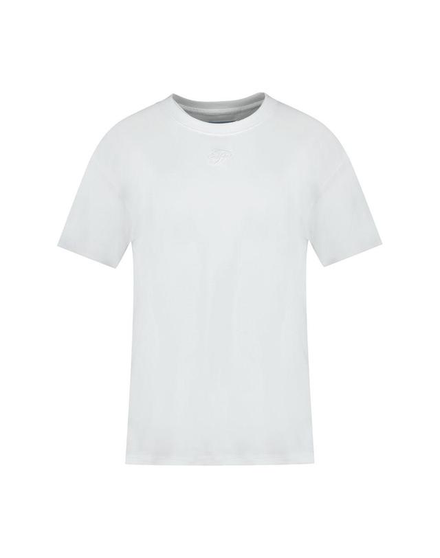 32 파라다이스 [해외직구] 26 S/S 32파라디 3P 엠브로이드 티셔츠 3PARADIS 코튼 화이트 T-041-69 B0731905061 착용컷