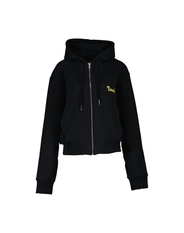 32 파라다이스 [해외직구] 26 S/S 32파라디 후드 3PARADIS X 쁘띠 프린스 코튼 블랙 T-015-48 B0731943400 착용컷